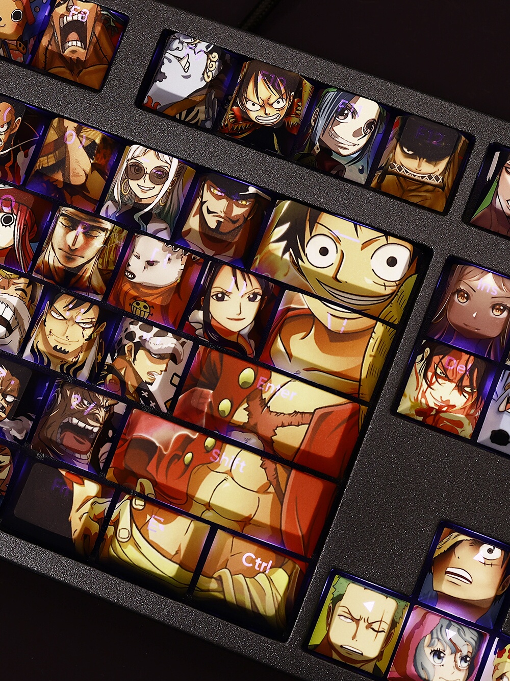 航海王透光RGB108鍵標準配列衛星軸鍵帽-ZUIHANG SHOP