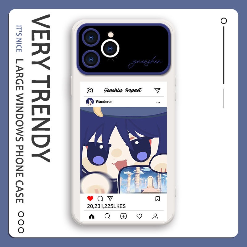 原神液態大視窗全包矽膠防摔軟殼-ZUIHANG SHOP