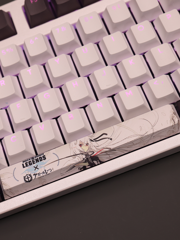 碧藍航線江風透光RGB108鍵標準配列衛星軸鍵帽-ZUIHANG SHOP