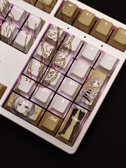 葬送的芙莉蓮透光RGB108鍵標準配列衛星軸鍵帽-ZUIHANG SHOP