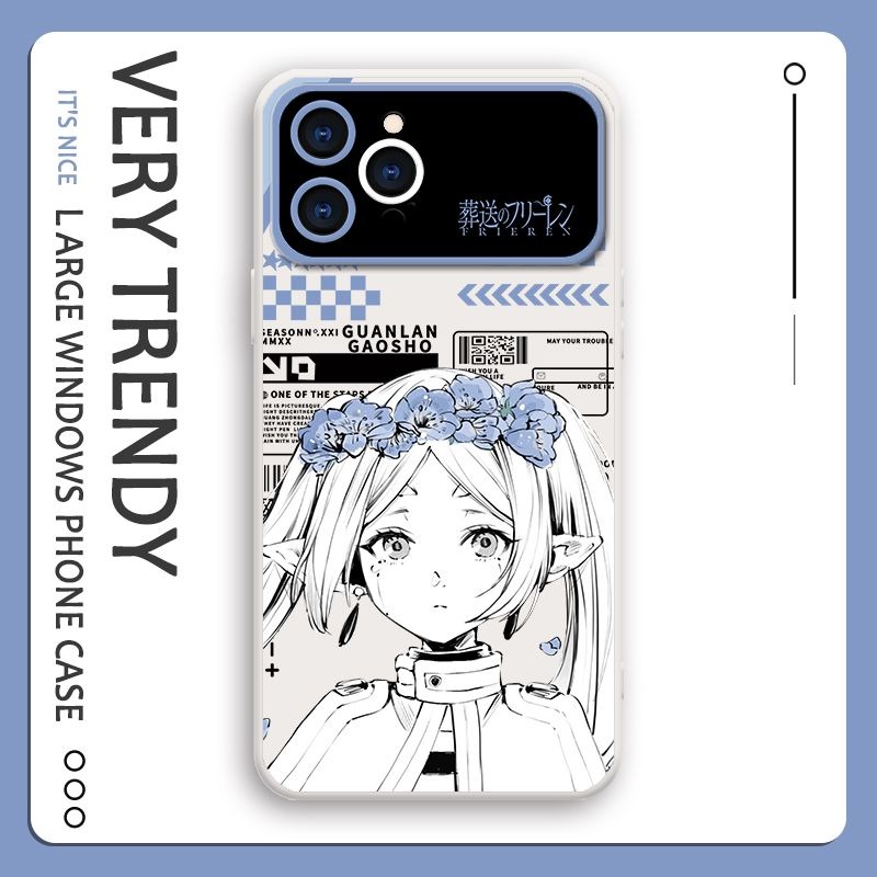 葬送的芙莉蓮液態大視窗全包矽膠防摔軟殼-ZUIHANG SHOP