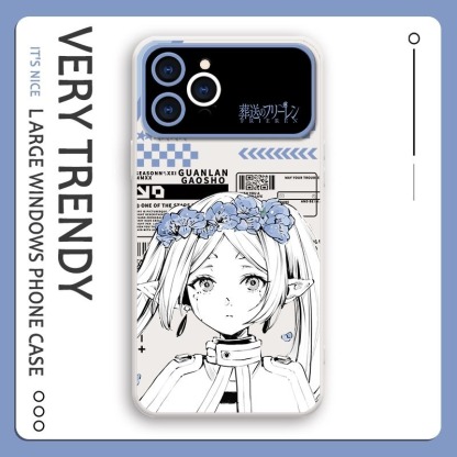 葬送的芙莉蓮液態大視窗全包矽膠防摔軟殼-ZUIHANG SHOP