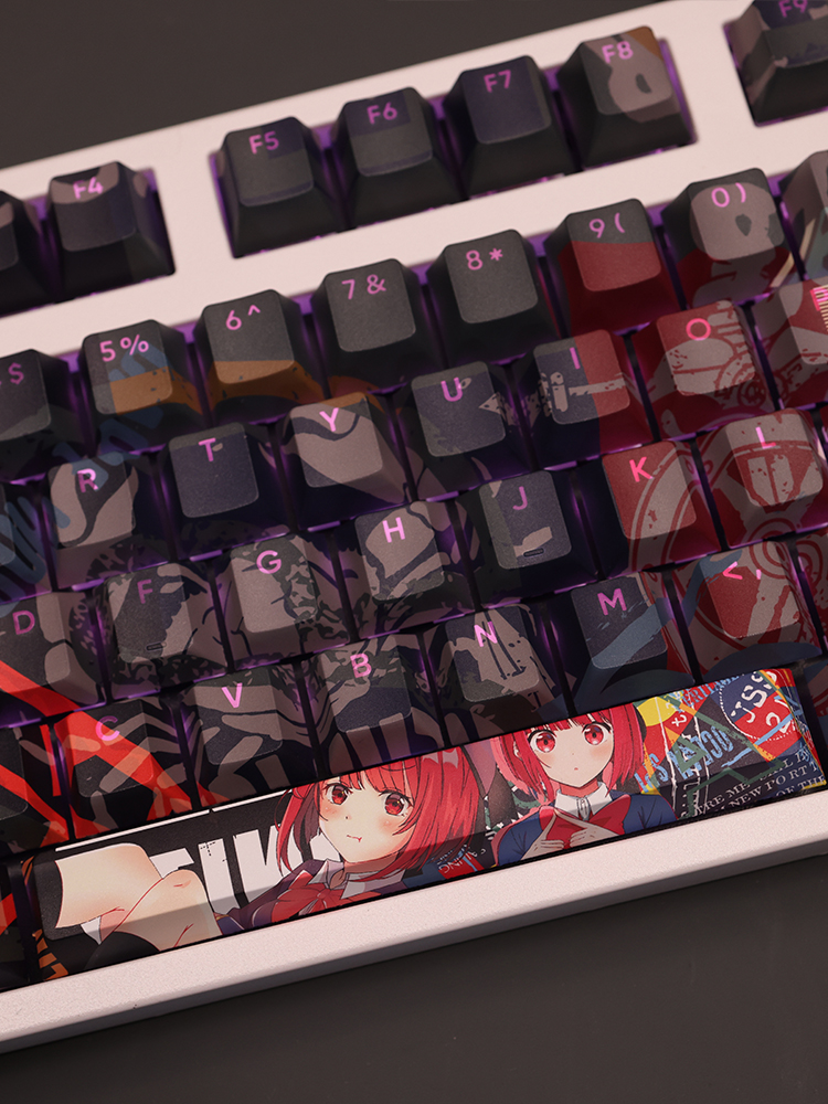 有馬加奈透光RGB108鍵標準配列衛星軸鍵帽-ZUIHANG SHOP