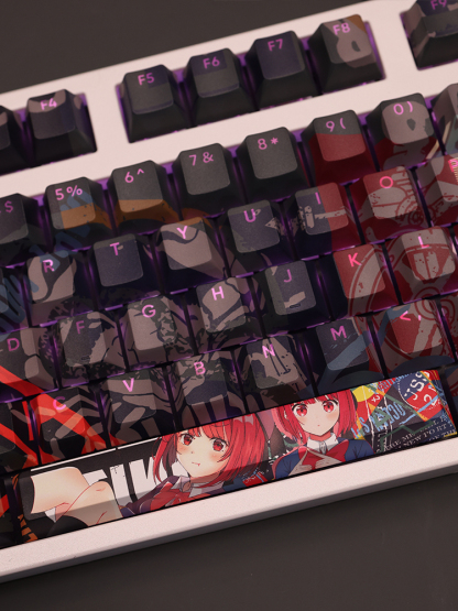 有馬加奈透光RGB108鍵標準配列衛星軸鍵帽-ZUIHANG SHOP