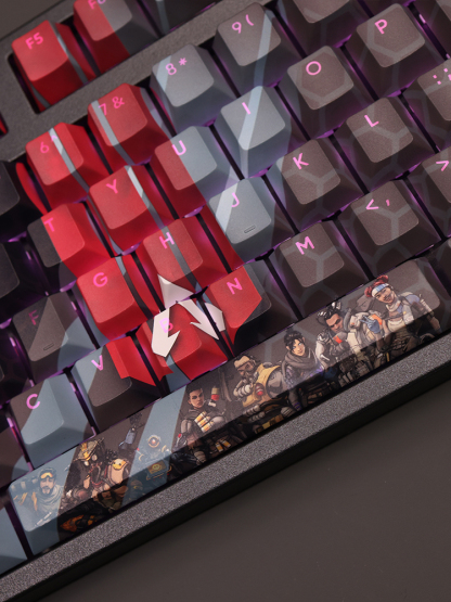 APEX透光RGB108鍵標準配列衛星軸鍵帽