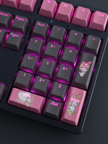 Melody美樂蒂透光RGB108鍵標準配列衛星軸鍵帽-ZUIHANG SHOP