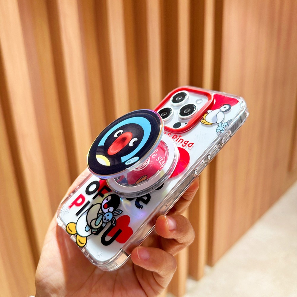 Pingu企鵝 Magsafe磁吸氣囊支架