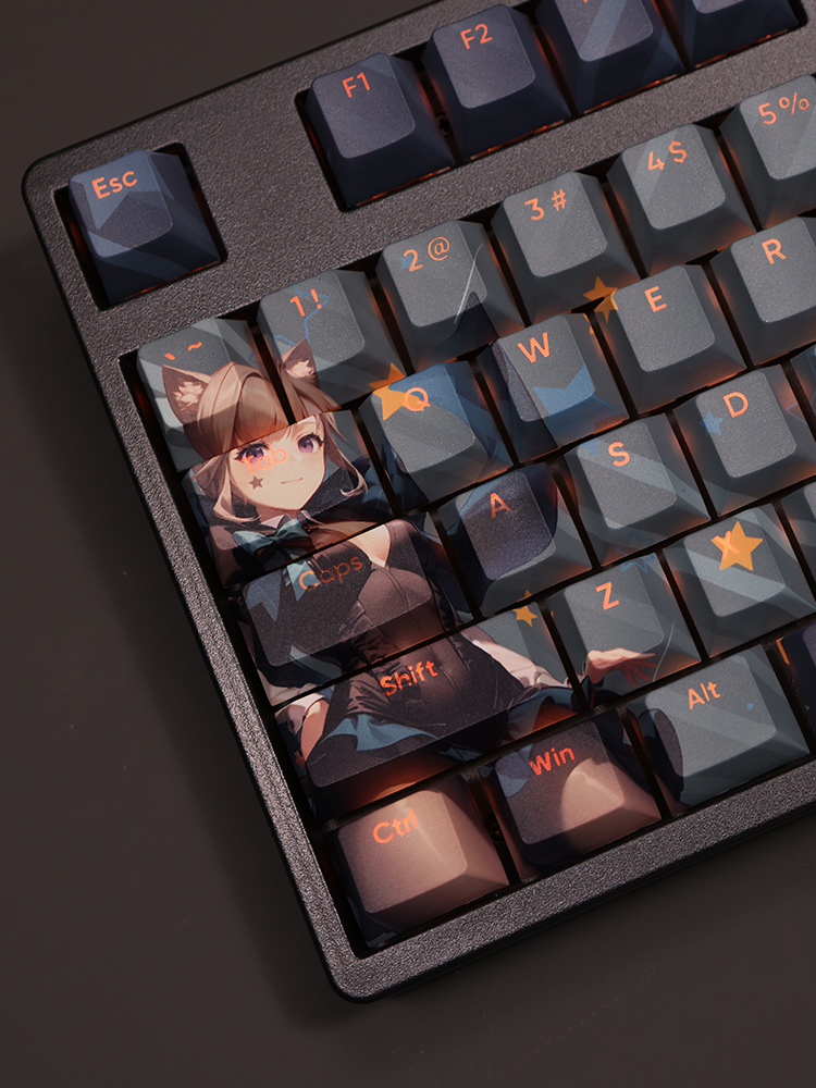 琳妮特原神透光RGB108鍵標準配列衛星軸鍵帽-ZUIHANG SHOP
