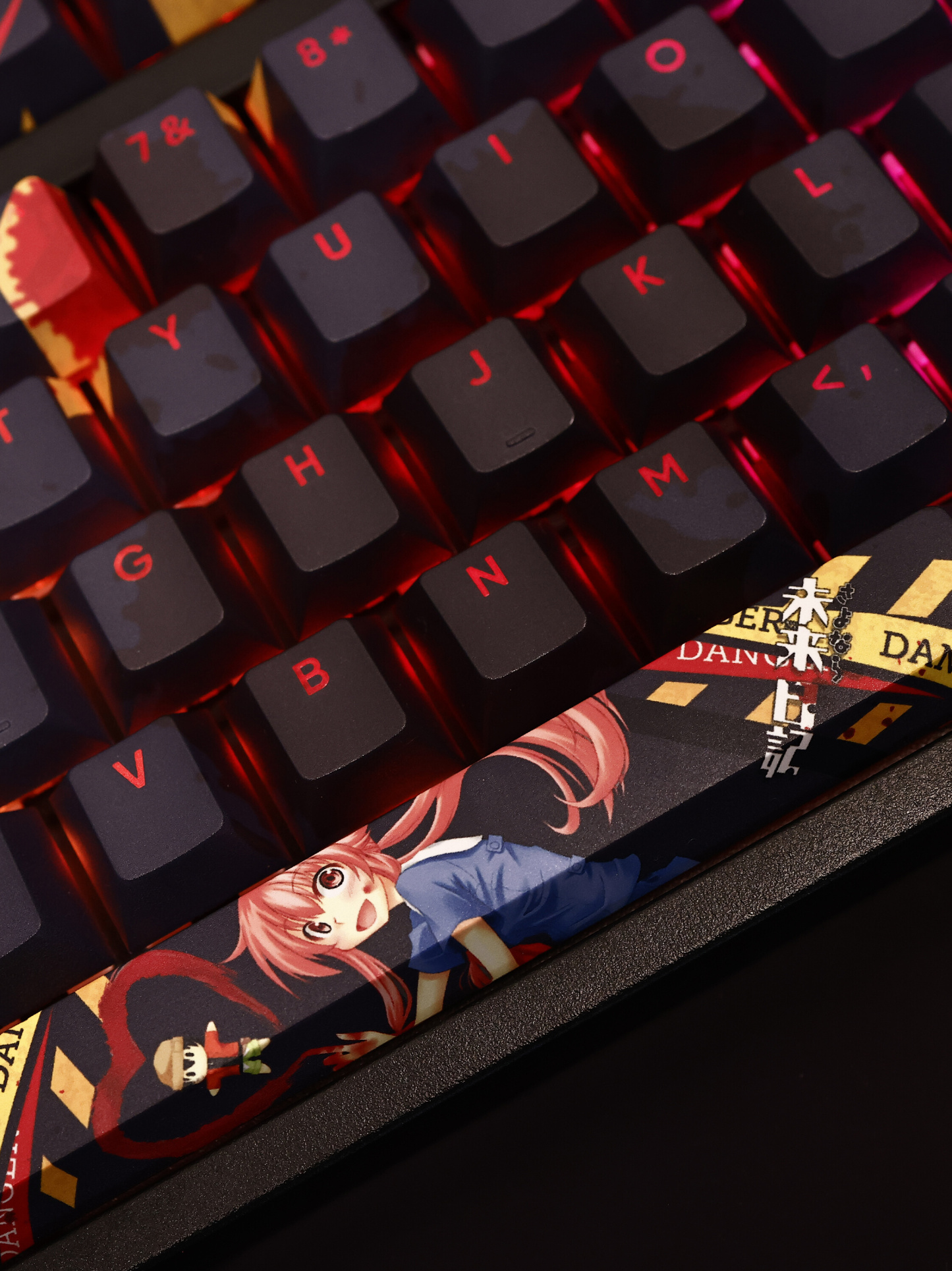 我妻由乃透光RGB108鍵標準配列衛星軸鍵帽-ZUIHANG SHOP