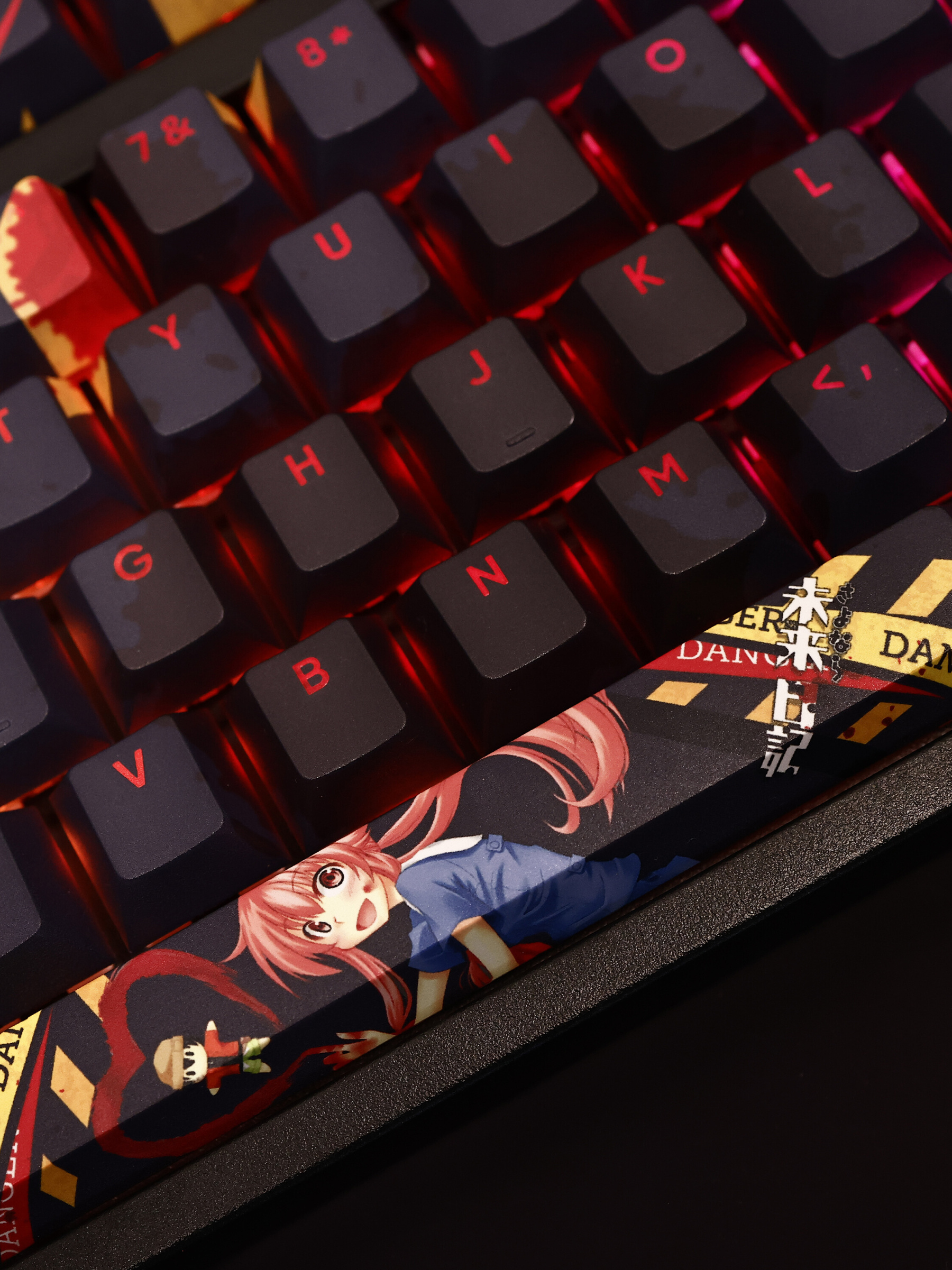 我妻由乃透光RGB108鍵標準配列衛星軸鍵帽-ZUIHANG SHOP