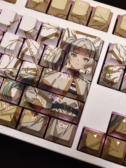 葬送的芙莉蓮透光RGB108鍵標準配列衛星軸鍵帽-ZUIHANG SHOP