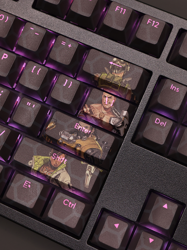 APEX透光RGB108鍵標準配列衛星軸鍵帽
