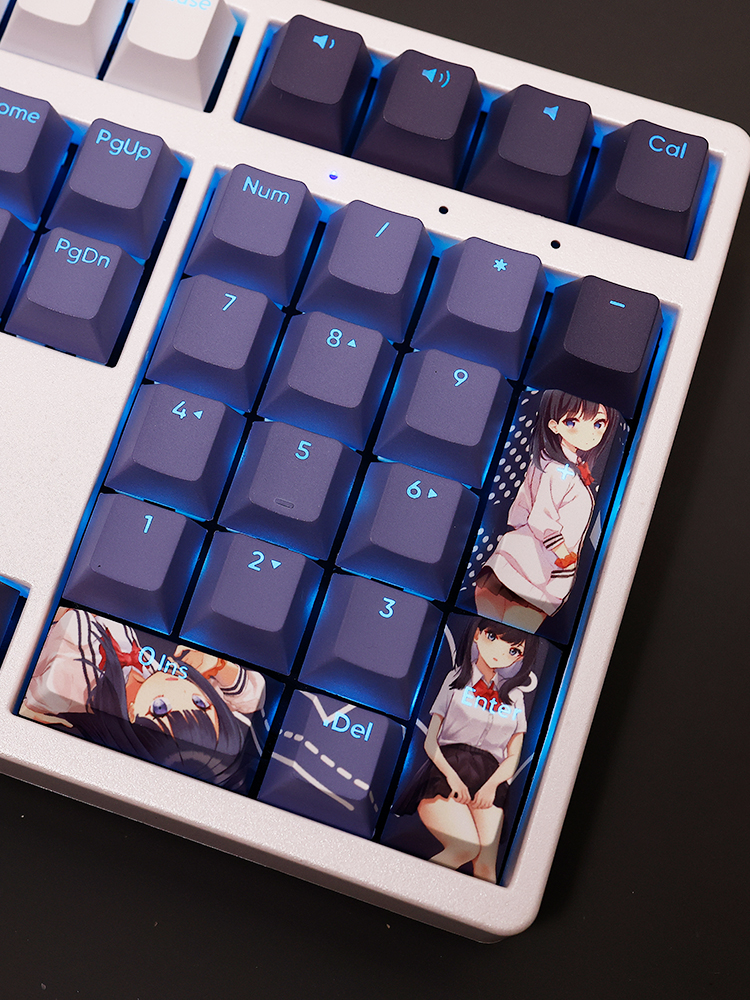 寶多六花電光超人透光RGB108鍵標準配列衛星軸鍵帽-ZUIHANG SHOP