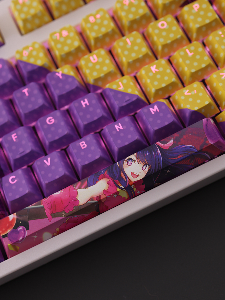 星野愛我推的孩子透光RGB108鍵標準配列衛星軸鍵帽-ZUIHANG SHOP