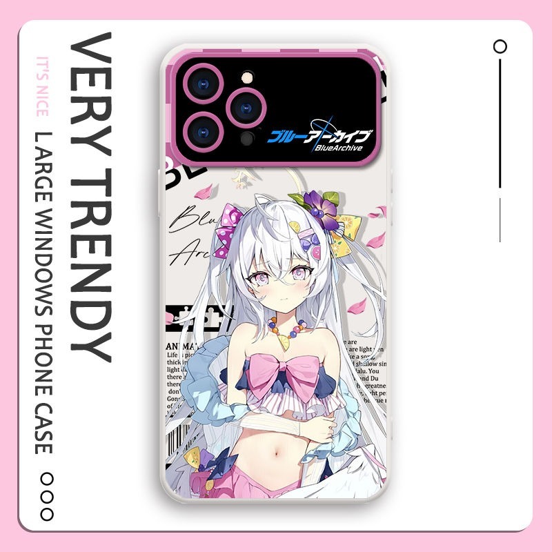 蔚藍檔案液態大視窗全包矽膠防摔軟殼-ZUIHANG SHOP