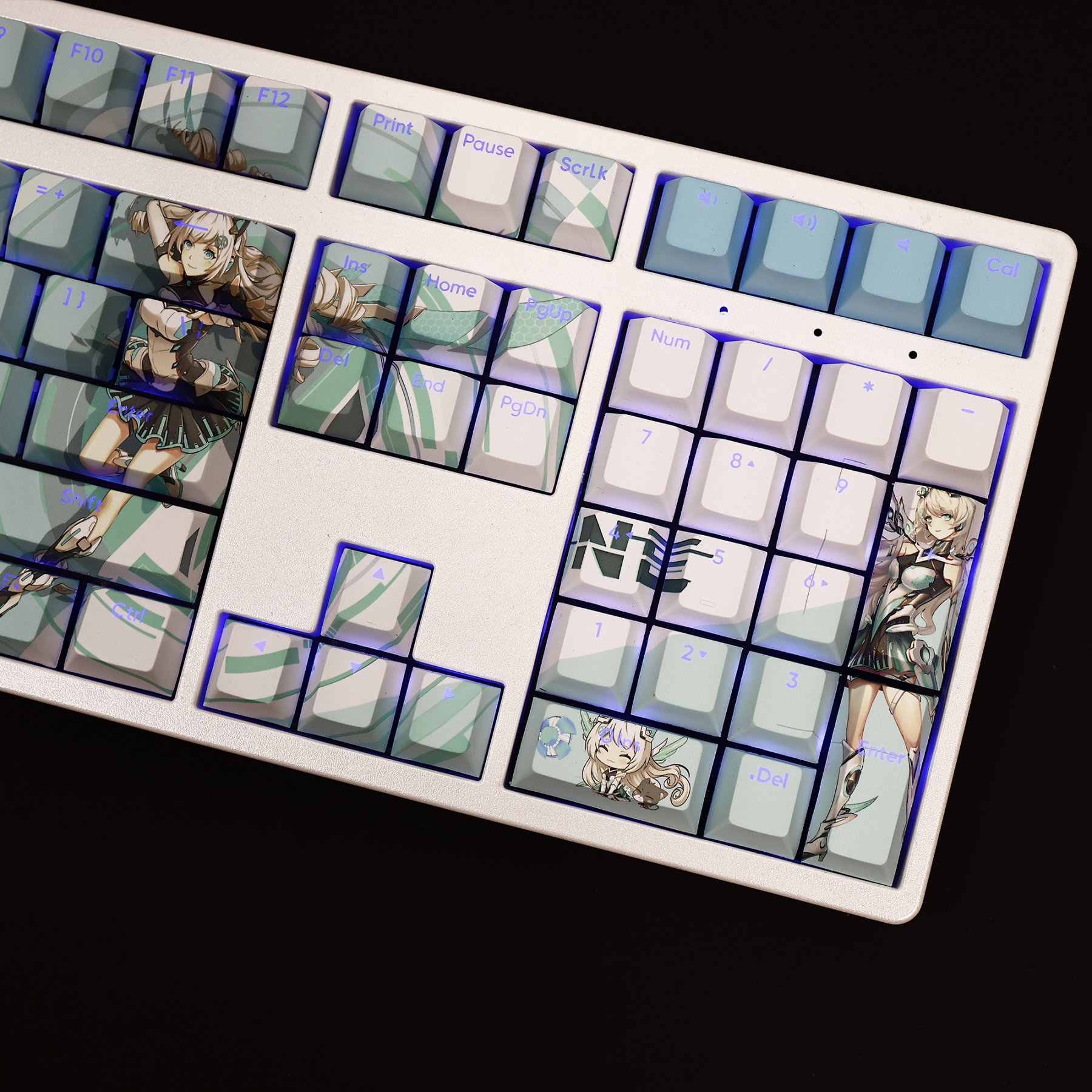 天選姬透光RGB108鍵標準配列衛星軸鍵帽-ZUIHANG SHOP