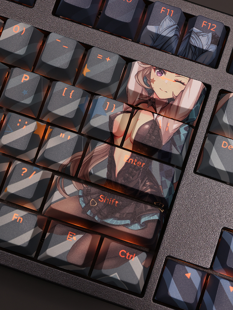 琳妮特原神透光RGB108鍵標準配列衛星軸鍵帽-ZUIHANG SHOP