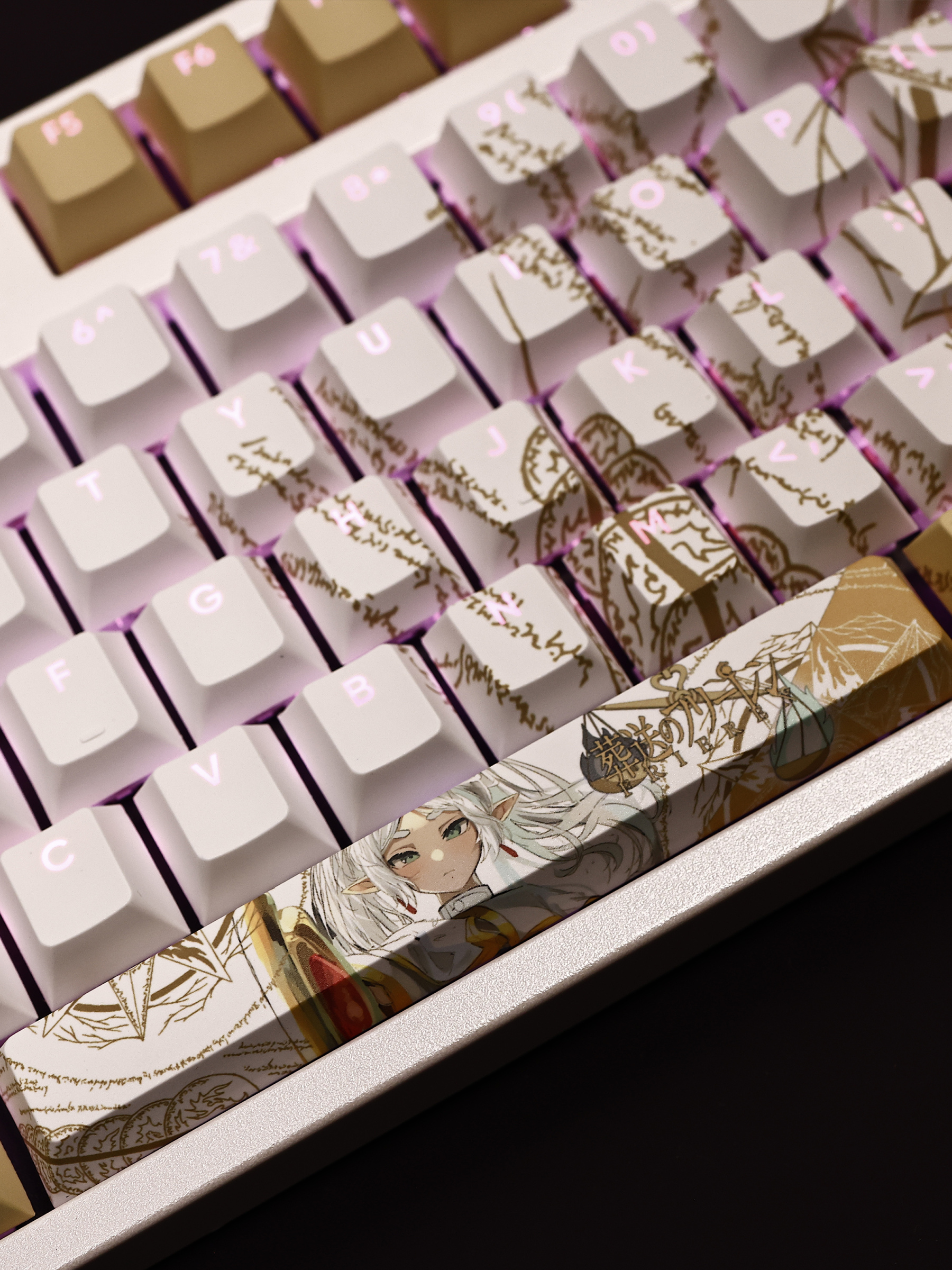 葬送的芙莉蓮透光RGB108鍵標準配列衛星軸鍵帽-ZUIHANG SHOP