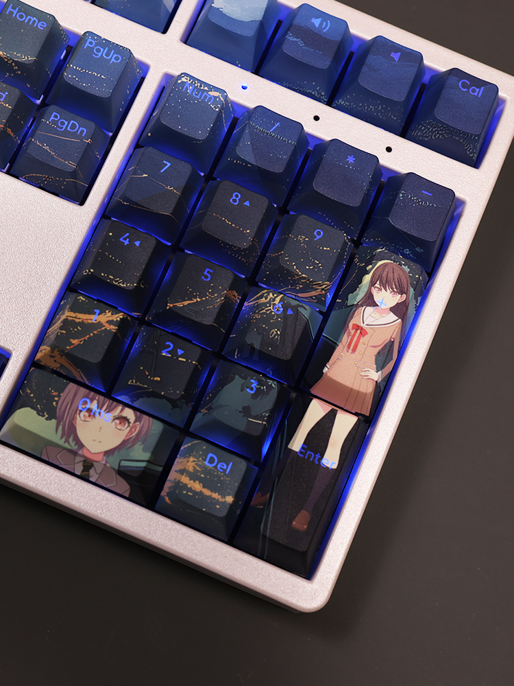 MYGO!!!!!透光RGB108鍵標準配列衛星軸鍵帽-ZUIHANG SHOP