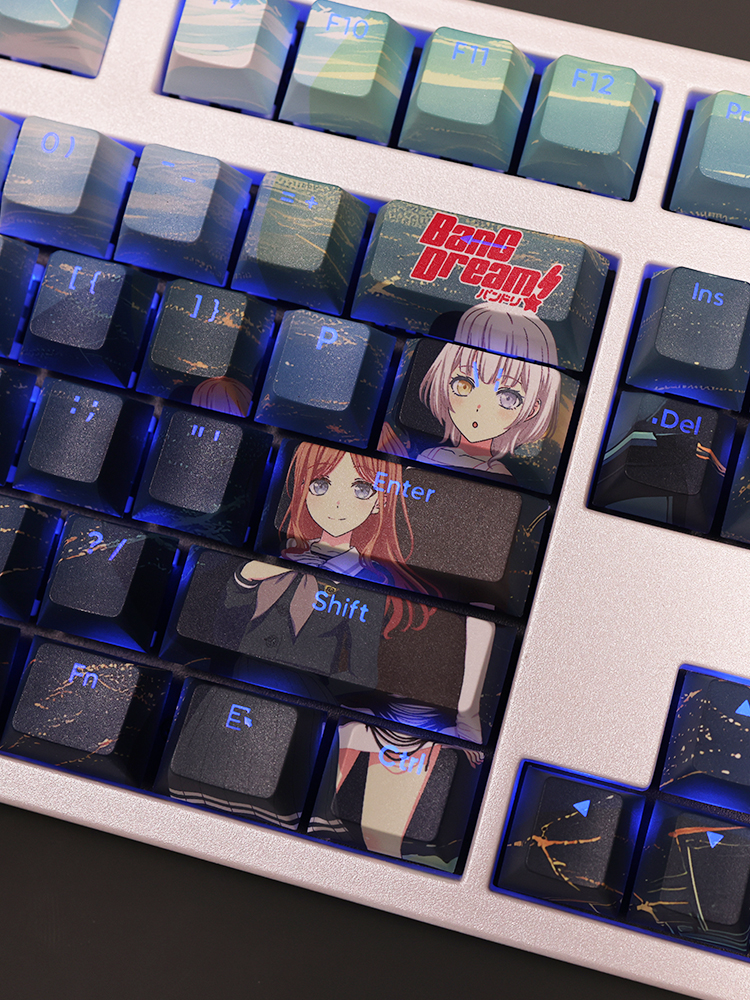 MYGO!!!!!透光RGB108鍵標準配列衛星軸鍵帽-ZUIHANG SHOP