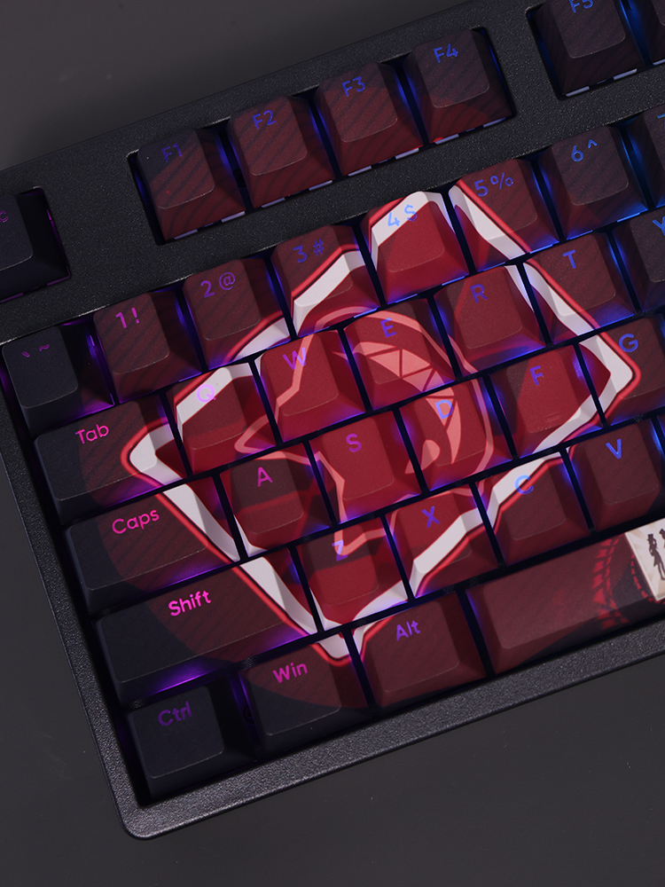 林尼原神透光RGB108鍵標準配列衛星軸鍵帽-ZUIHANG SHOP