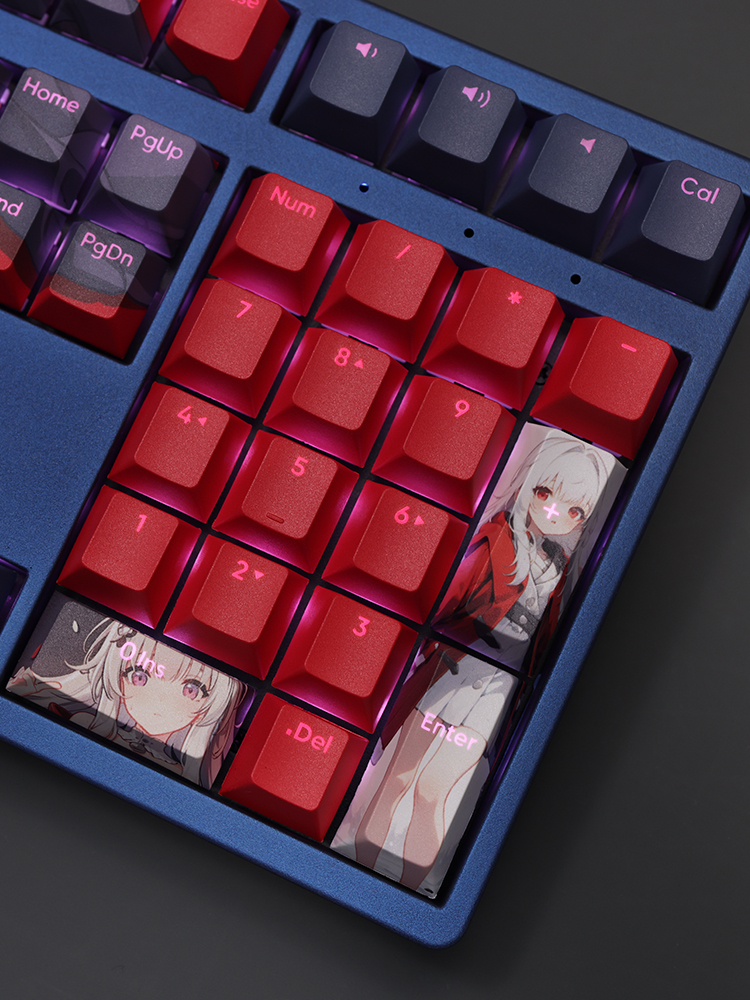 克拉拉星穹鐵道透光RGB108鍵標準配列衛星軸鍵帽-ZUIHANG SHOP