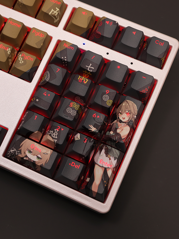 青雀星穹鐵道透光RGB108鍵標準配列衛星軸鍵帽-ZUIHANG SHOP