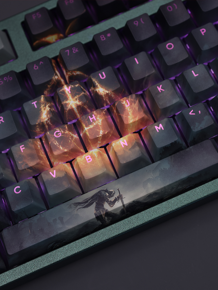 艾爾登法環透光RGB108鍵標準配列衛星軸鍵帽-ZUIHANG SHOP