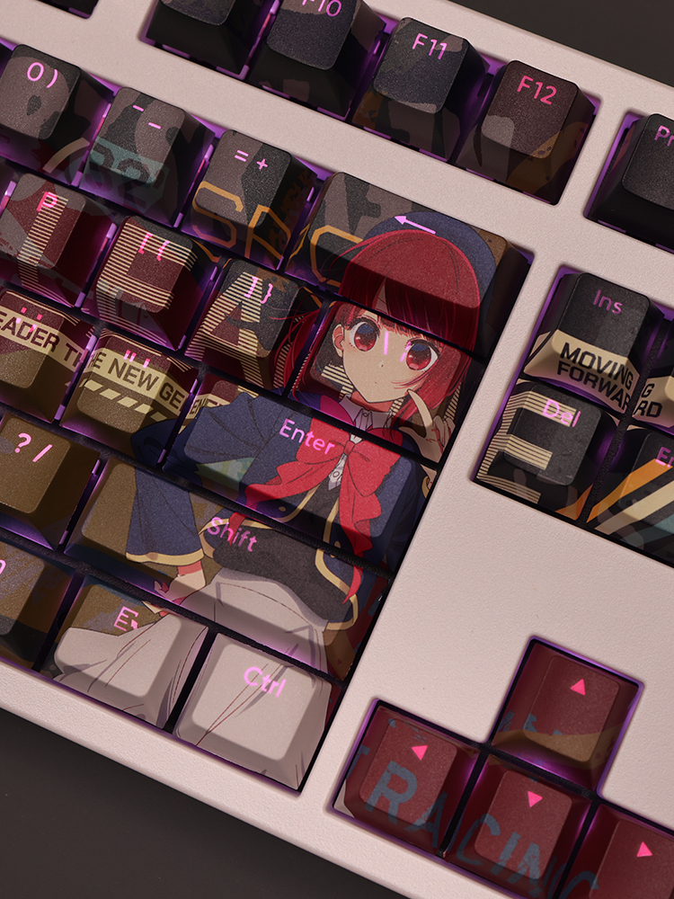 有馬加奈透光RGB108鍵標準配列衛星軸鍵帽-ZUIHANG SHOP