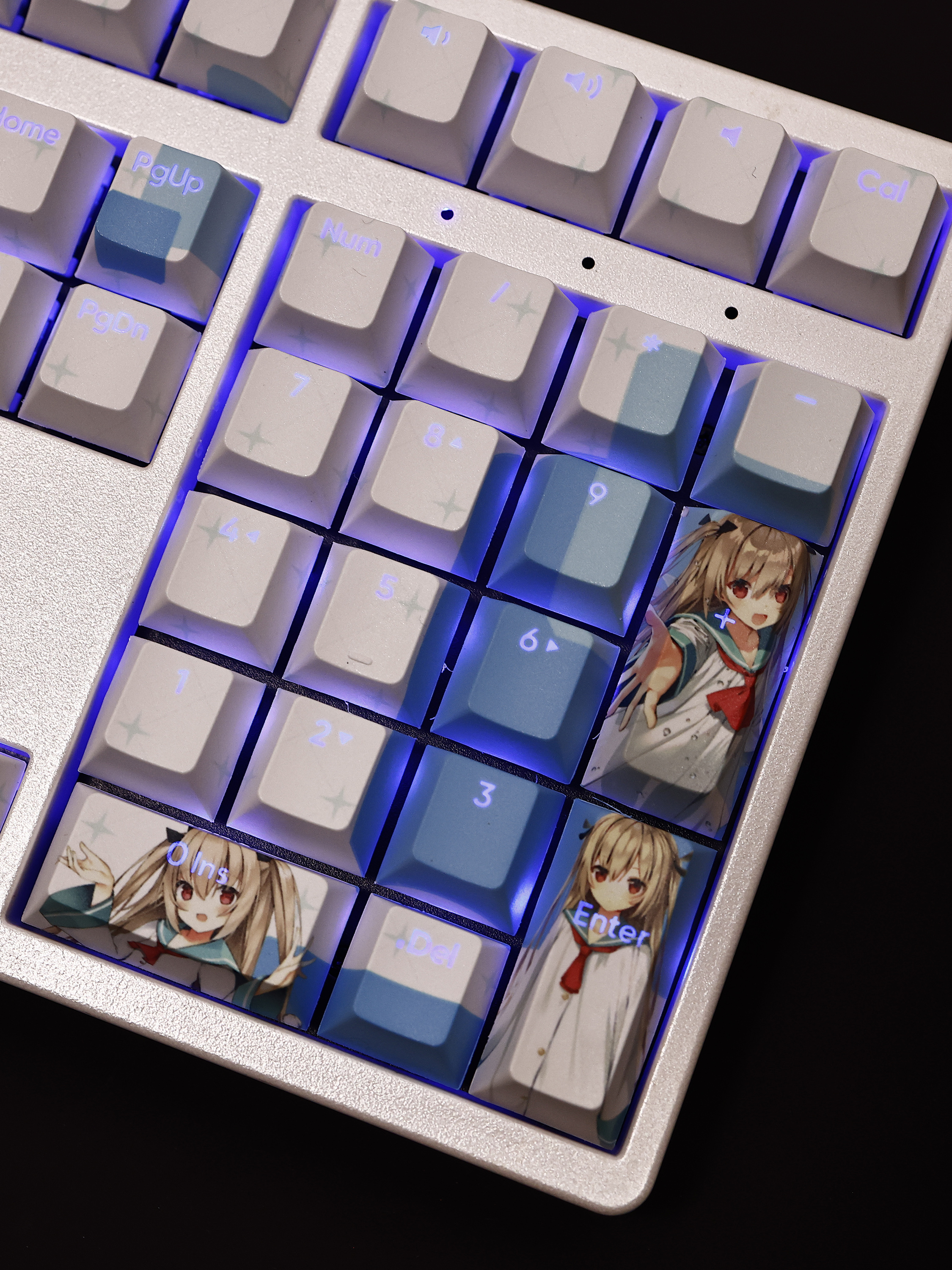 亞托莉透光RGB108鍵標準配列衛星軸鍵帽-ZUIHANG SHOP