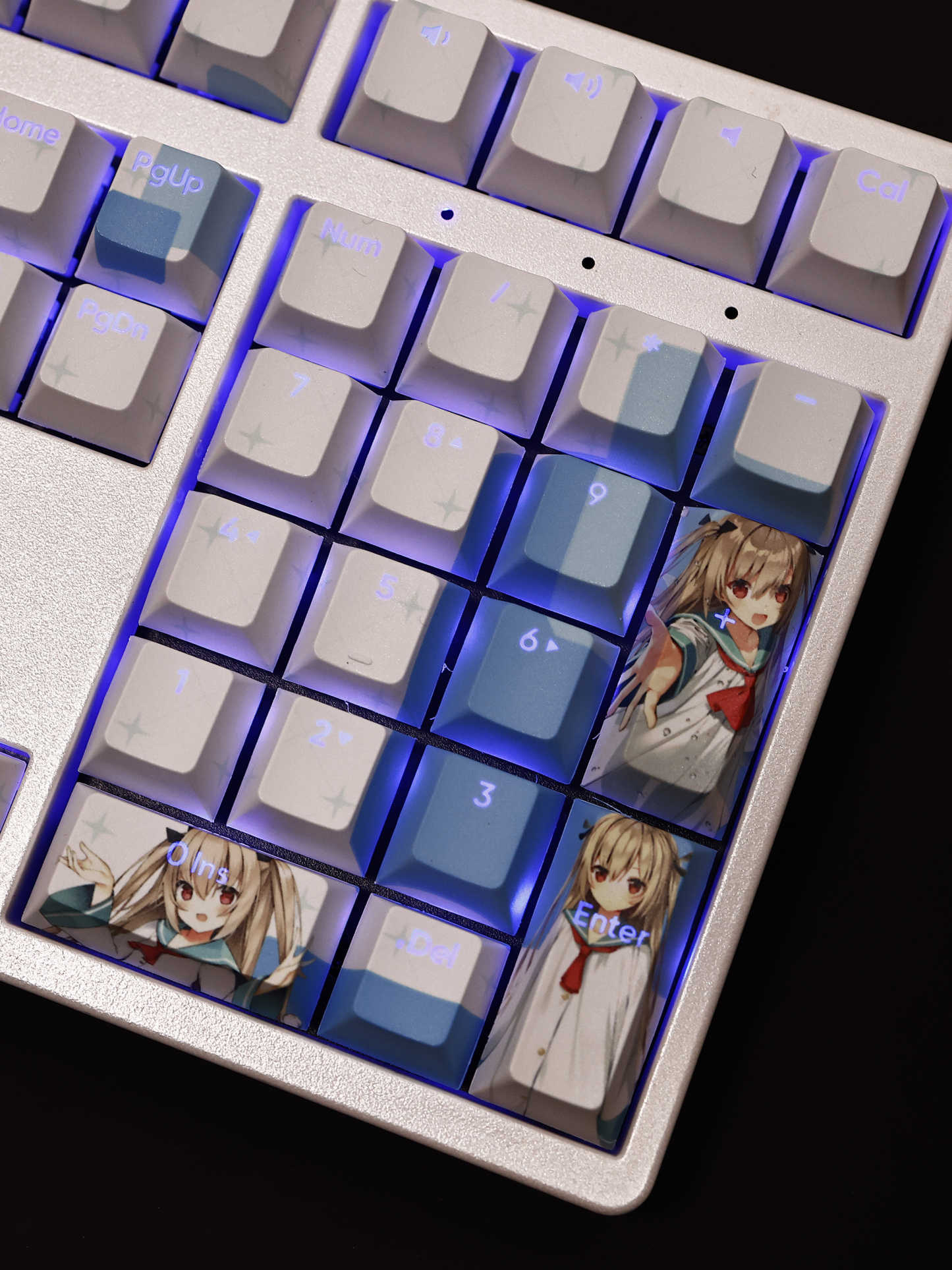 亞托莉透光RGB108鍵標準配列衛星軸鍵帽-ZUIHANG SHOP