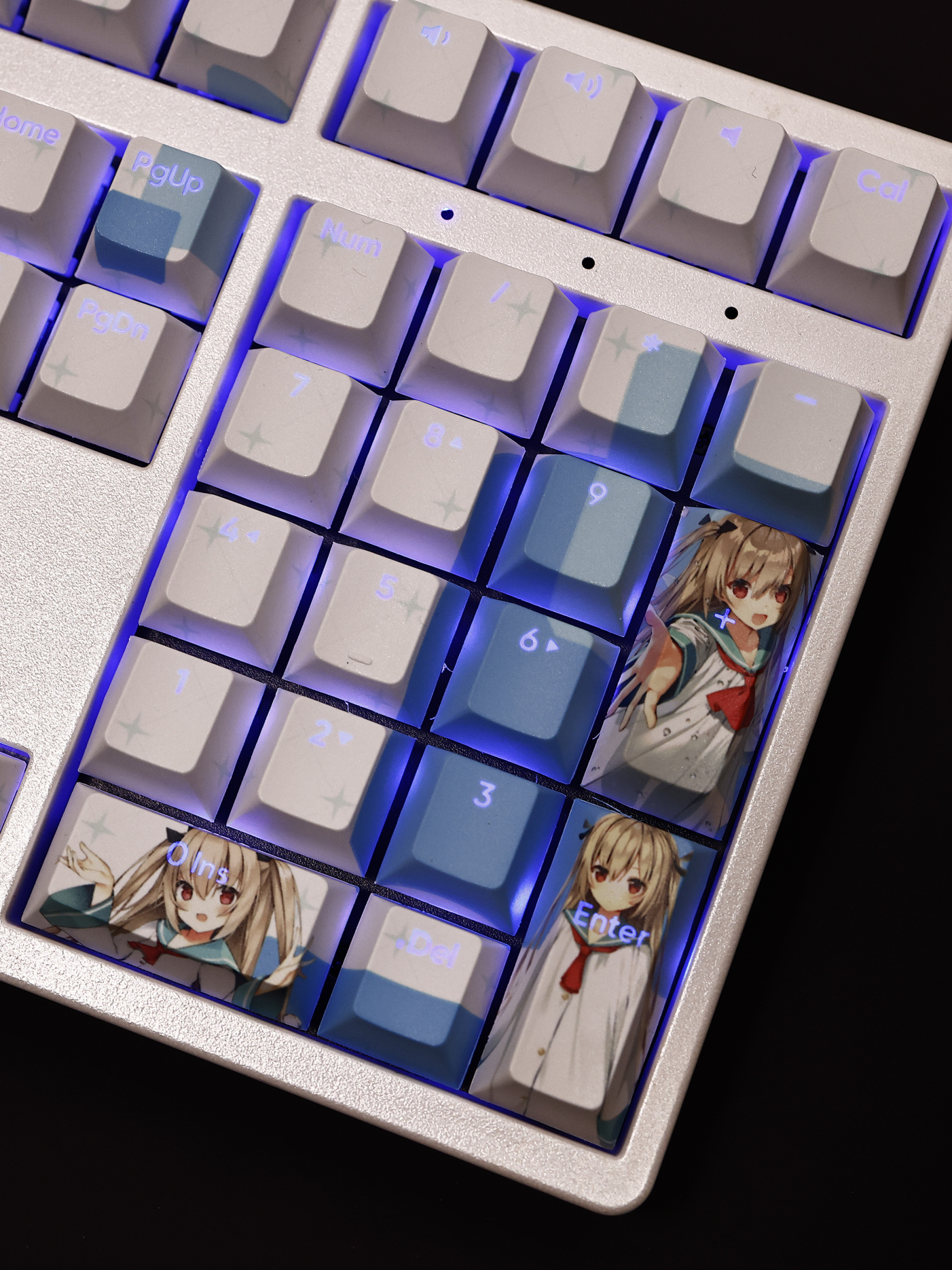 亞托莉透光RGB108鍵標準配列衛星軸鍵帽-ZUIHANG SHOP