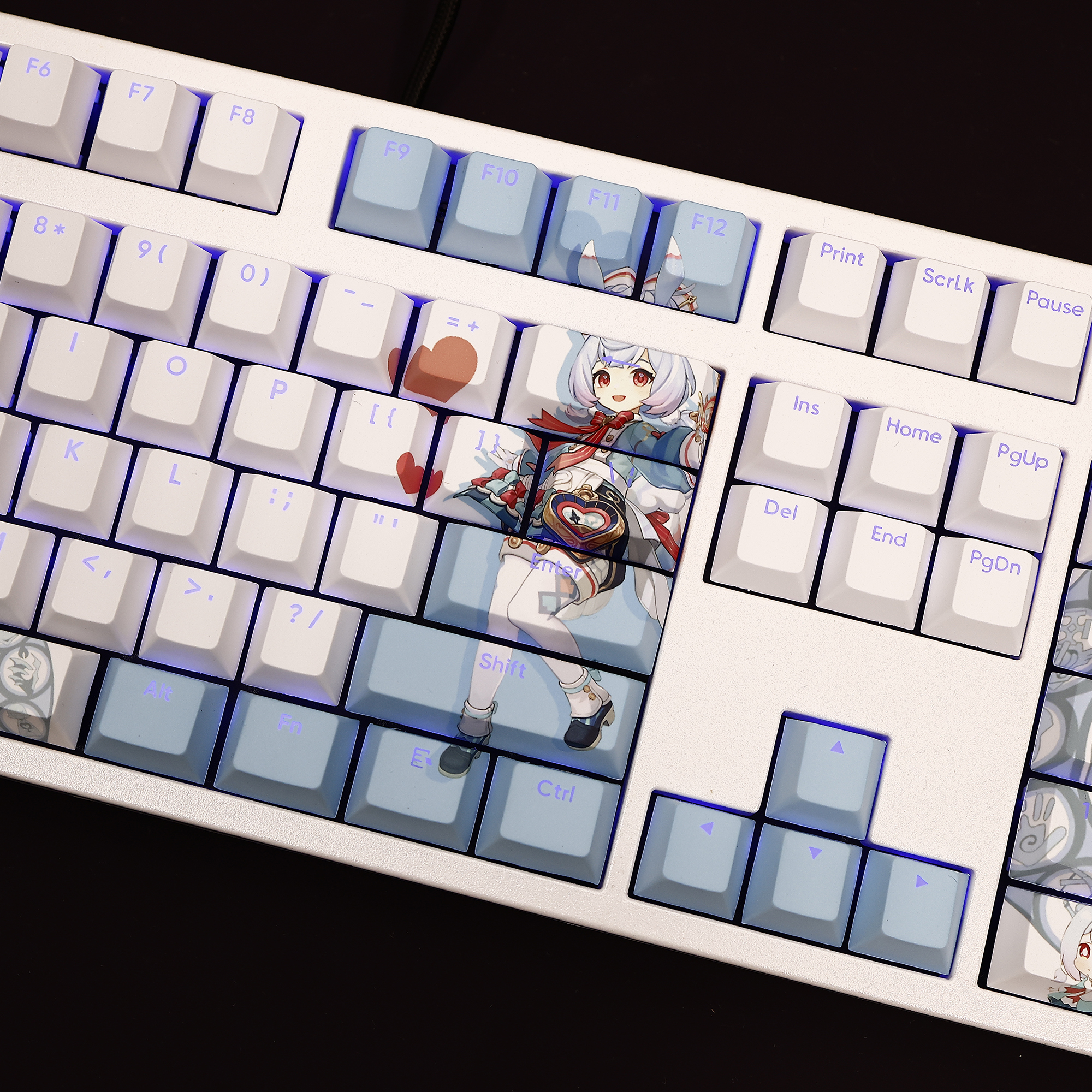 希格雯透光RGB108鍵標準配列衛星軸鍵帽-ZUIHANG SHOP