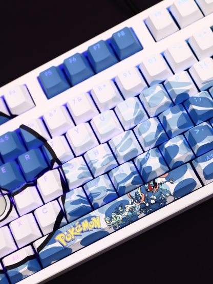 甲賀忍蛙透光RGB108鍵標準配列衛星軸鍵帽