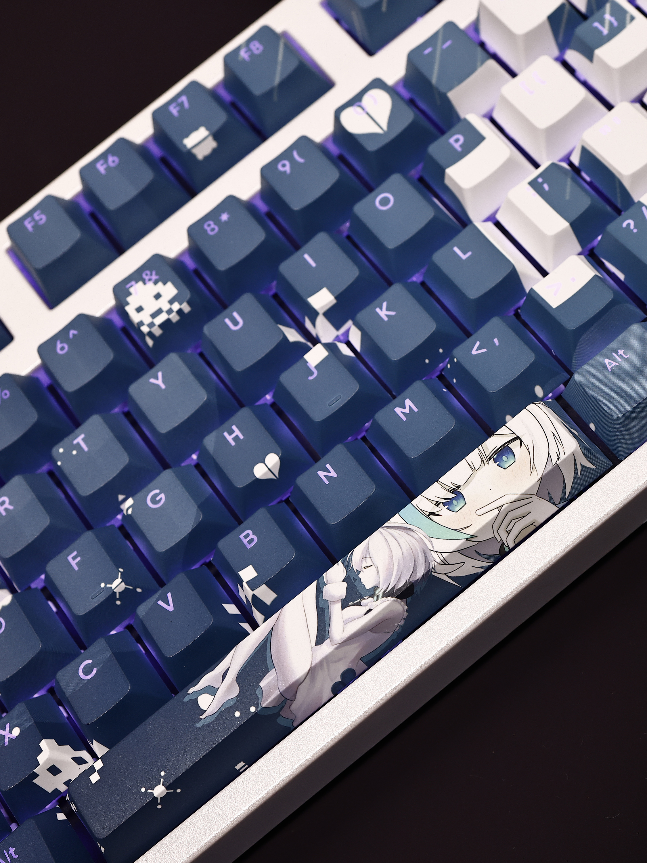 碧藍航線領航員TB透光RGB108鍵標準配列衛星軸鍵帽-ZUIHANG SHOP