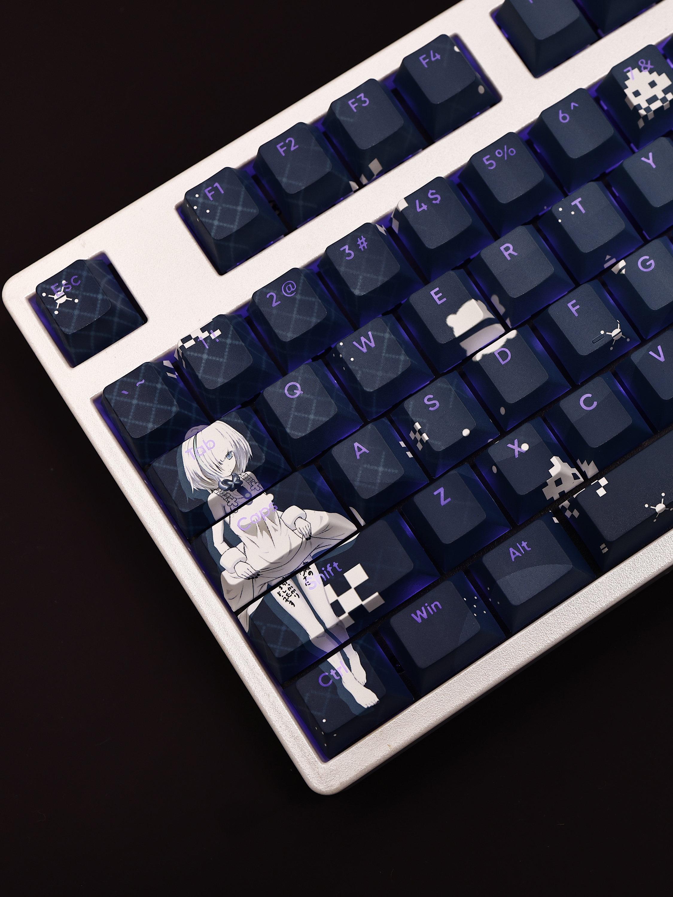 碧藍航線領航員TB透光RGB108鍵標準配列衛星軸鍵帽-ZUIHANG SHOP