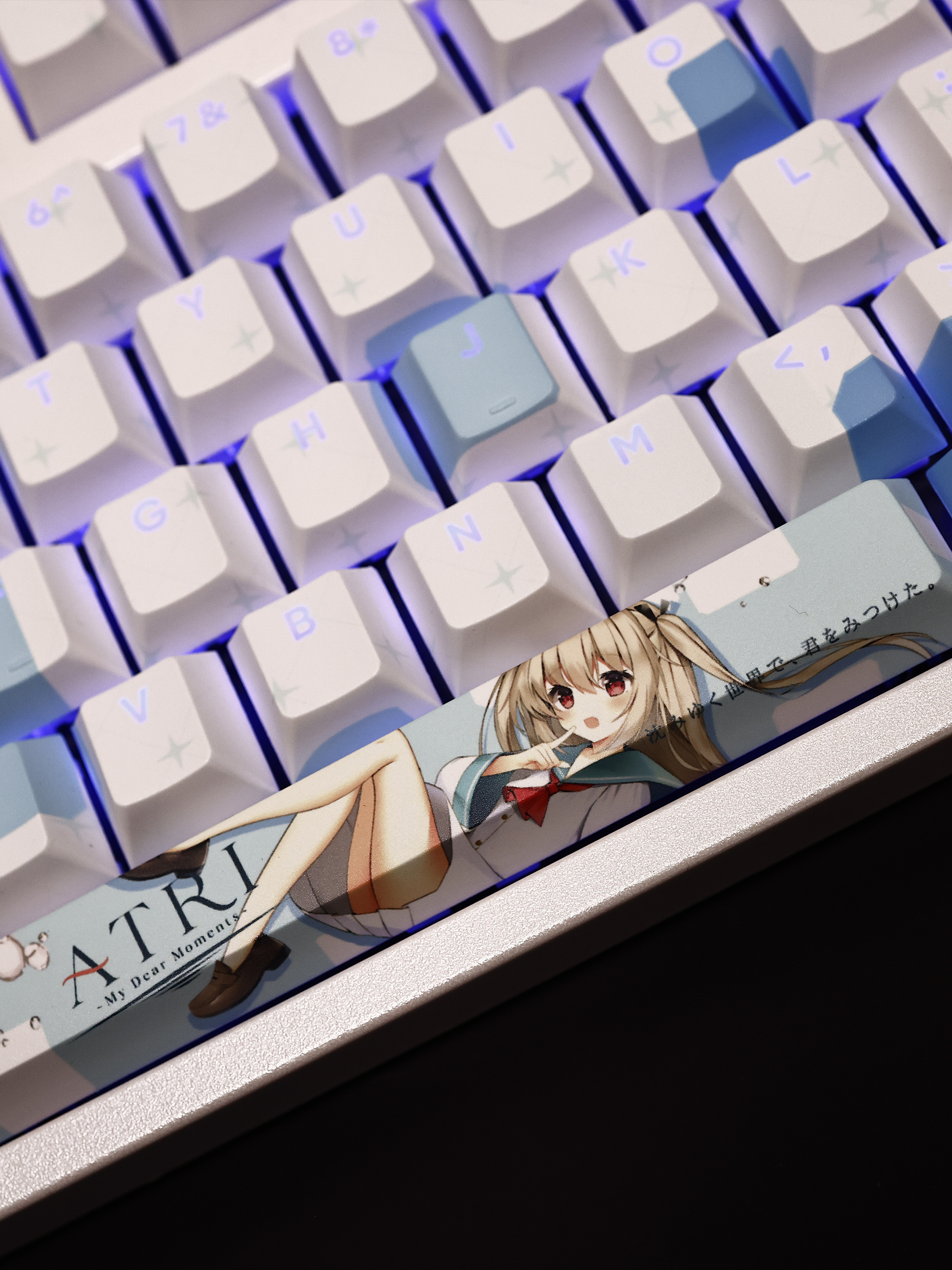 亞托莉透光RGB108鍵標準配列衛星軸鍵帽-ZUIHANG SHOP