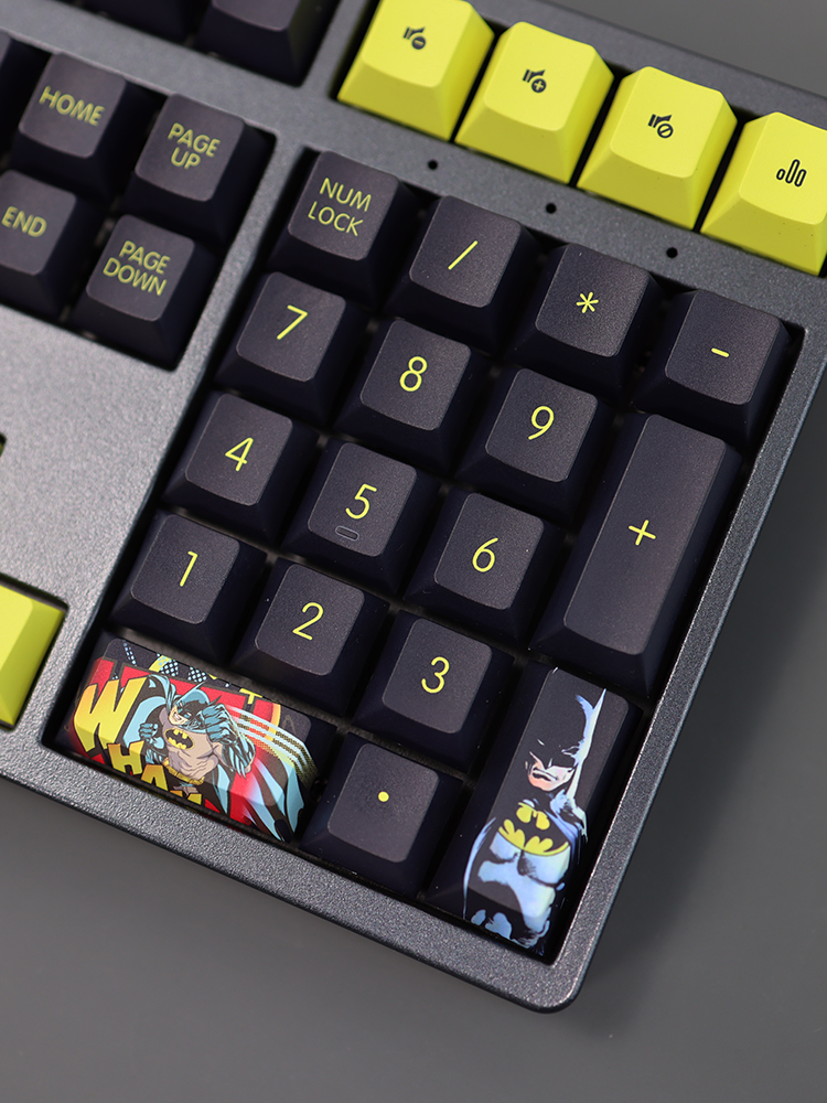 蝙蝠俠色彩增益108鍵標準配列衛星軸鍵帽-ZUIHANG SHOP