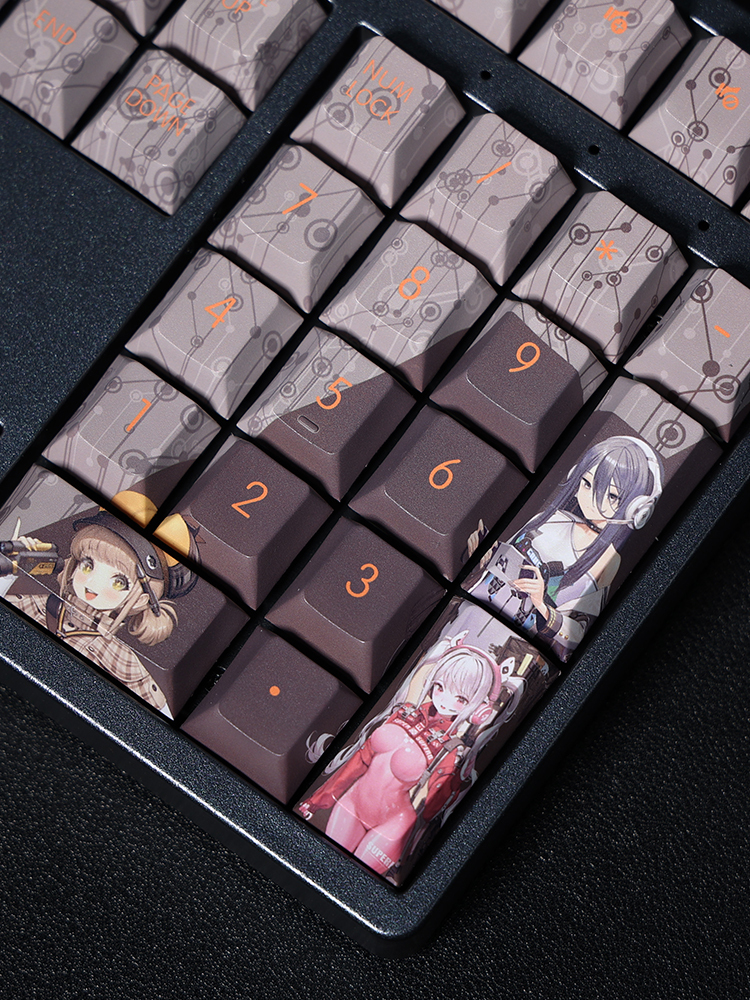 NIKKE勝利女神色彩增益108鍵標準配列衛星軸鍵帽-ZUIHANG SHOP