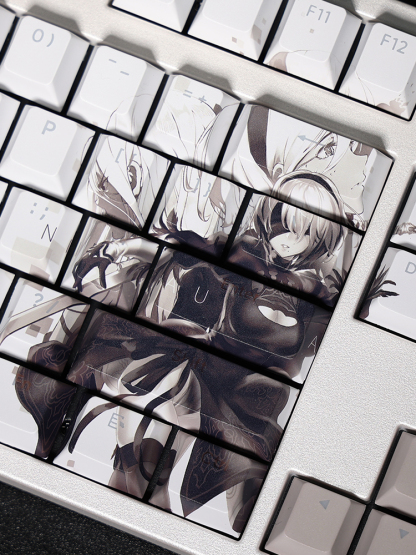 尼爾機械紀元透光RGB108鍵標準配列衛星軸鍵帽-ZUIHANG SHOP