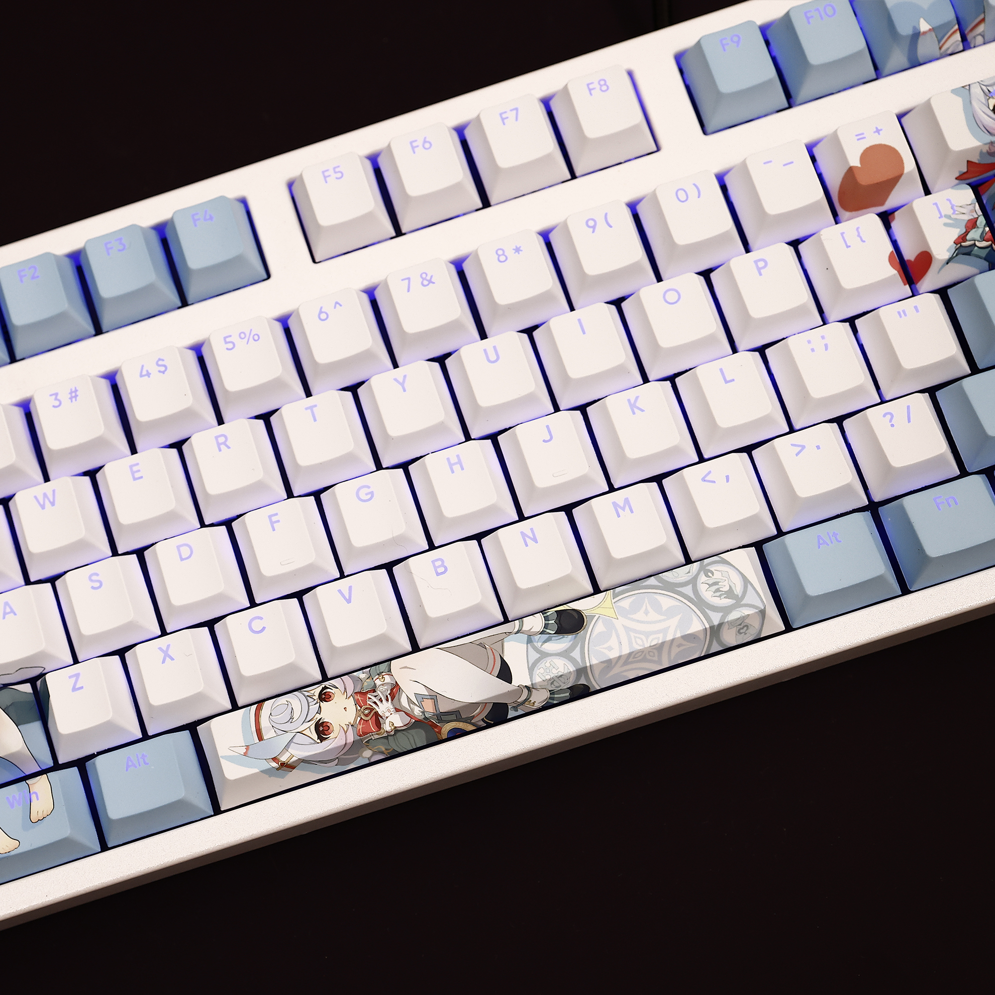 希格雯透光RGB108鍵標準配列衛星軸鍵帽-ZUIHANG SHOP