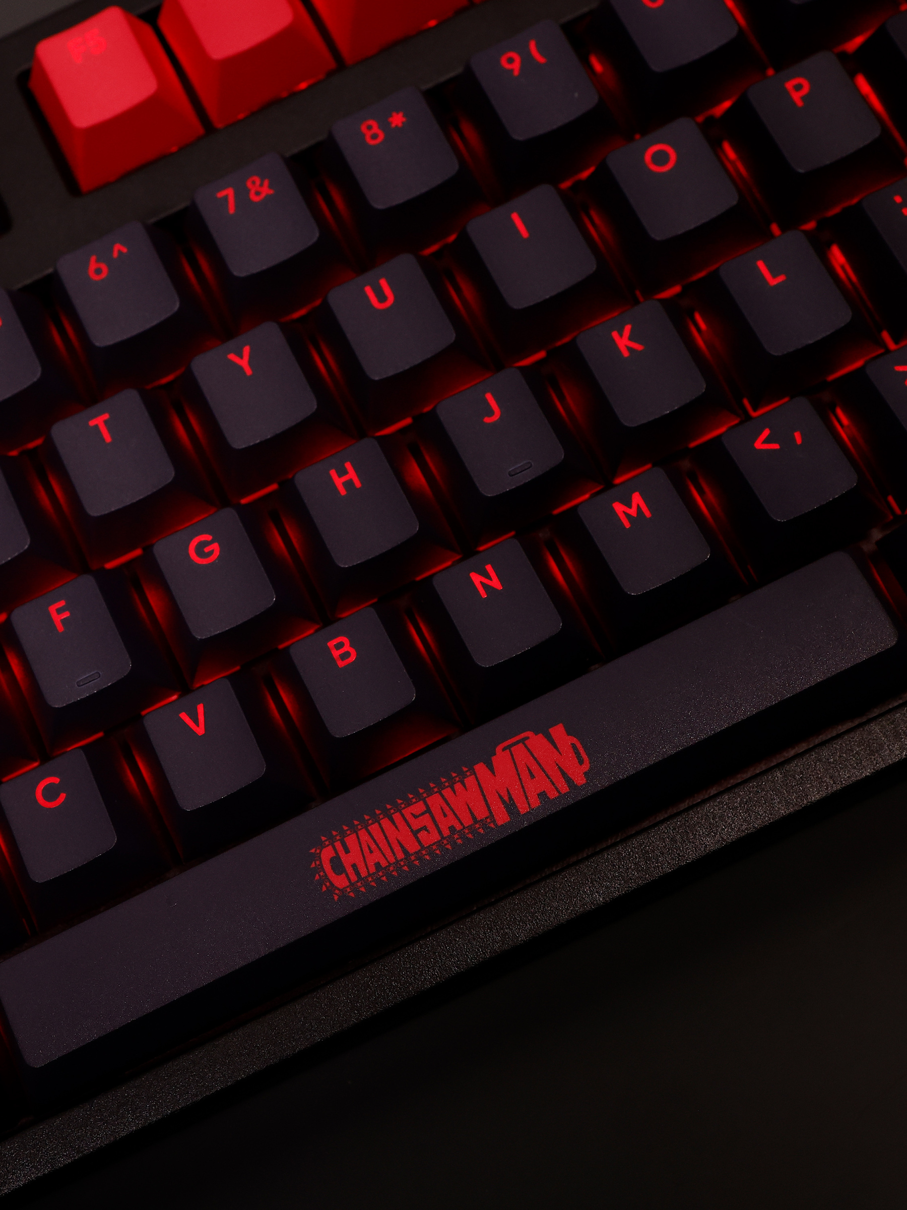 鏈鋸人透光RGB108鍵標準配列衛星軸鍵帽-ZUIHANG SHOP