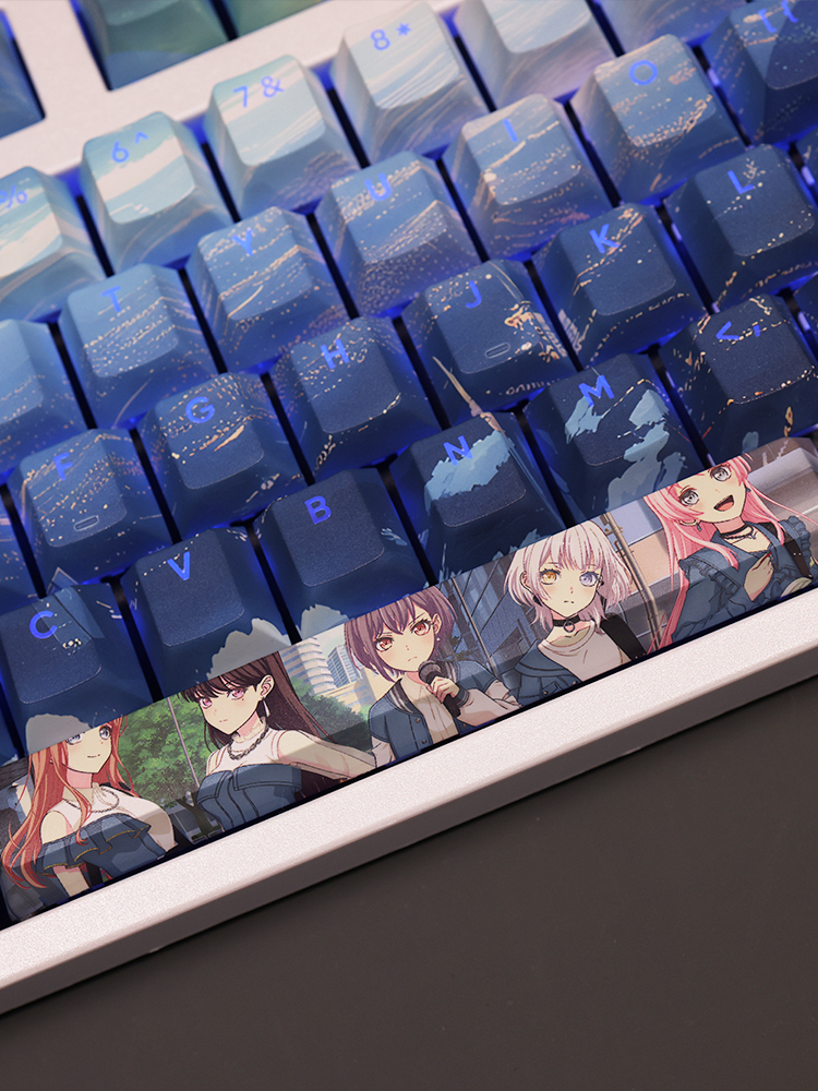 MYGO!!!!!透光RGB108鍵標準配列衛星軸鍵帽-ZUIHANG SHOP