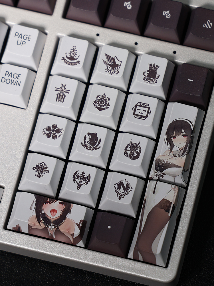 碧藍航線鎮海色彩增益108鍵標準配列衛星軸鍵帽-ZUIHANG SHOP