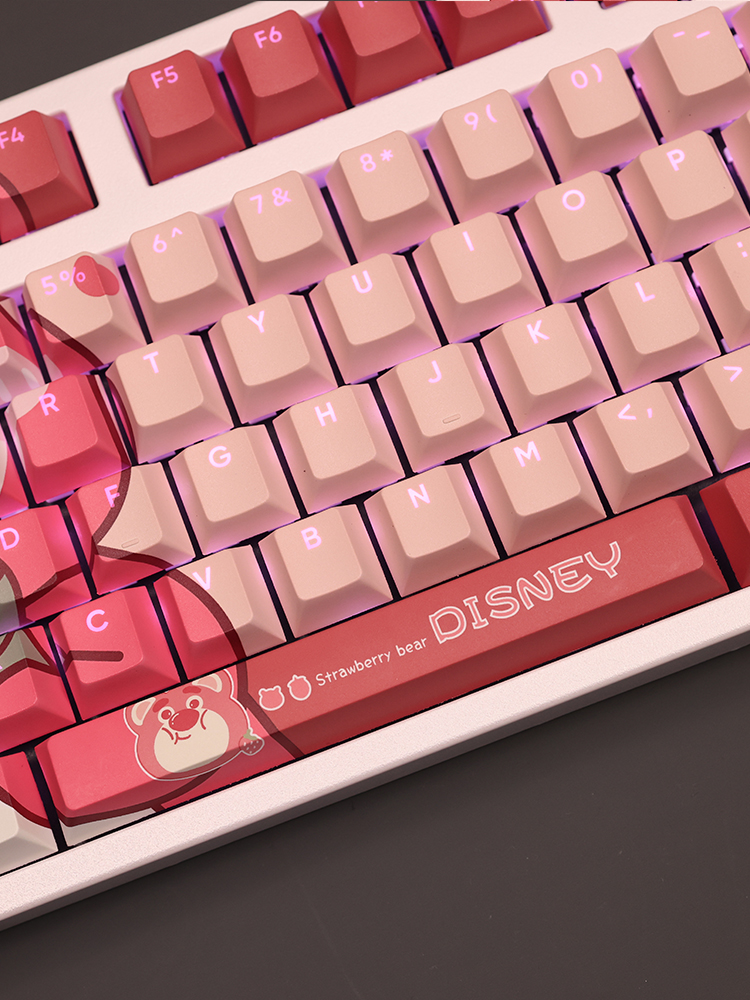 熊抱哥透光RGB108鍵標準配列衛星軸鍵帽-ZUIHANG SHOP