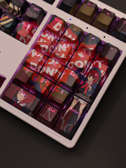 有馬加奈透光RGB108鍵標準配列衛星軸鍵帽-ZUIHANG SHOP