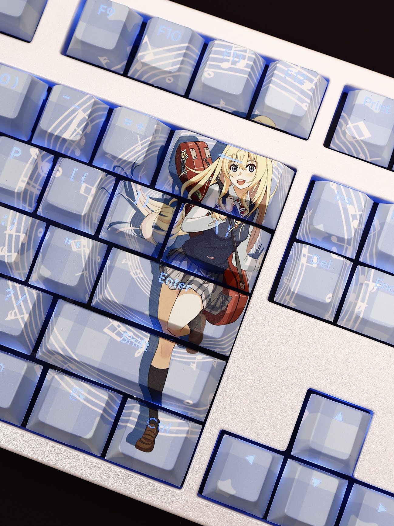 四月是你的謊言宮圓薰透光RGB108鍵標準配列衛星軸鍵帽-ZUIHANG SHOP