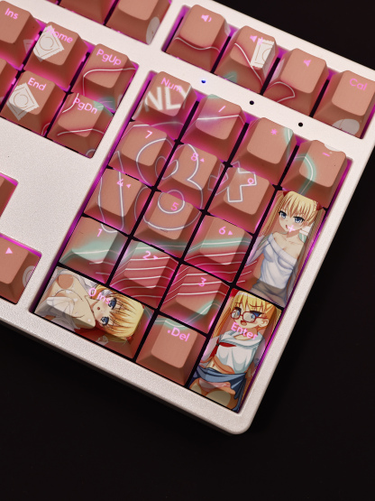 秋月愛莉透光RGB108鍵標準配列衛星軸鍵帽-ZUIHANG SHOP