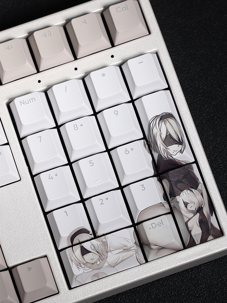 尼爾機械紀元透光RGB108鍵標準配列衛星軸鍵帽-ZUIHANG SHOP