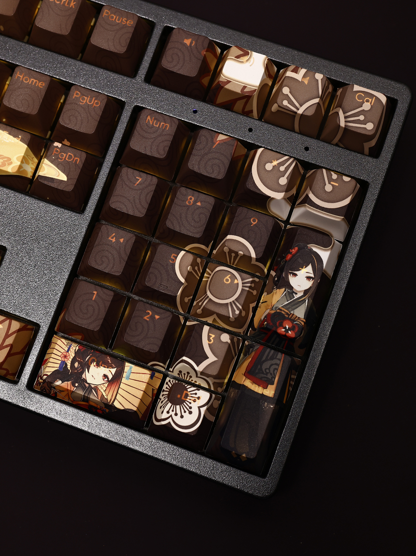 裁雷的千織透光RGB108鍵標準配列衛星軸鍵帽-ZUIHANG SHOP